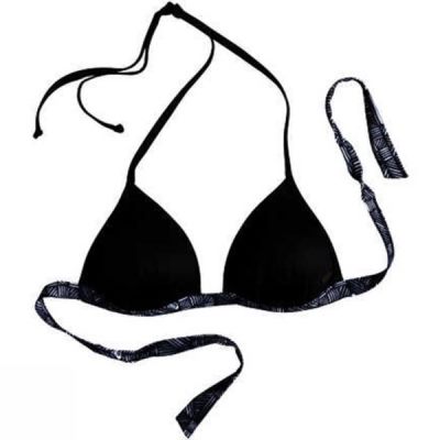 Top Roxy Mix Adventure Moulded Triangle Bikini Mujer - Negras - Chile NCH932780